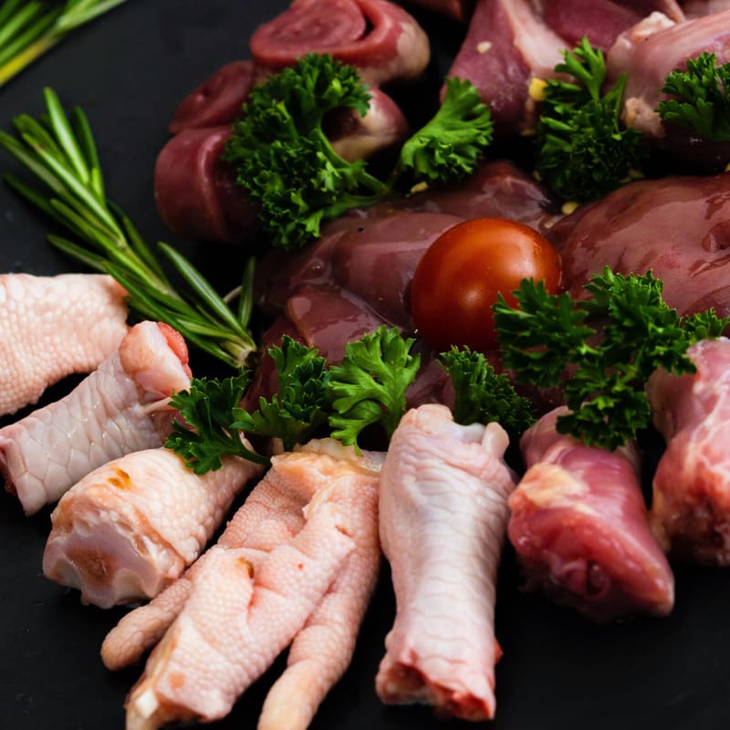 Menudencia picada